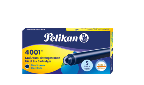 Naboje atramentowe Pelikan 4001 granatowe długie (5szt)